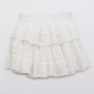 Aerie Love Shack Fancy Ruffle Mini Skirt